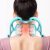 Revitalizing Neck Massage Tool with Six-Wheel Design for Manual Relief and Relaxation