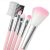 Complete Your Look with a 5-Piece Makeup Brush Set (MA163) for Women and Girls – Ideal for Eye Shadow, Powder, and Eyebrows